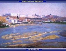 PO Vp S2 38 Beruete-The Manzanares. Beruete    