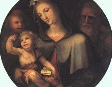 BECCAFUMI Domenico The Holy Family With Young Saint John. , 