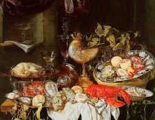 Beyeren van Abraham Still life Sun. Beyeren,  