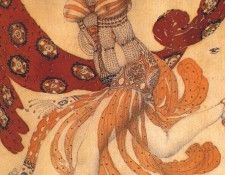 bakst cleopatre a-dancer 1909. , 