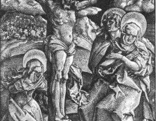 BALDUNG GRIEN Hans Crucifixion.  Grien, 