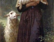 The Shepherdess 1873. ,  