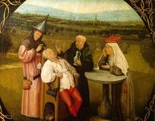 Bosch The Extraction of the Stone of Madness, 48x35 cm, Prad. , 