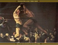 George Bellows-Members Of This Club(1909) Po Amp 068. ,  