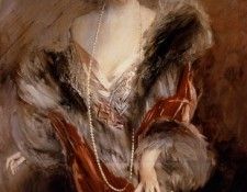 Portrait de Mme Josephina A de Errazuriz. Boldini, 