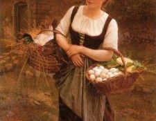 La Fille De Ferme.    