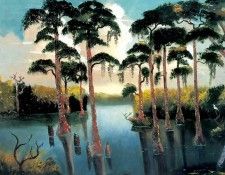 hezekiah baker-illustrated landscapes csg044. , 