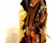 Kb 0009 Wahk-Ta-Ge-Li Sioux Warrior KarlBodmer, 1833 sqs. , 