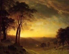 Bierstadt Albert Sacramento River Valley. , 