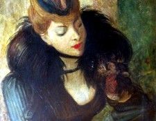 La Pluma Roja. Boldini, 