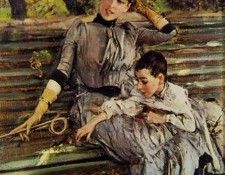 In Garden. Boldini, 