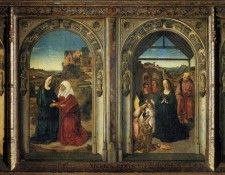 Bouts Dirck Polyptych Showing The Annunciation. , 