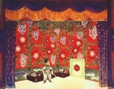 benois petrushka the-moors-room 1911. ,  