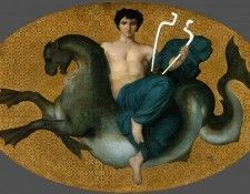     [Arion on a sea horse] 1855. ,  