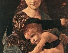 Boltraffio Giovanni Antonio Virgin and Child with a Flower Vase. Boltraffio,  