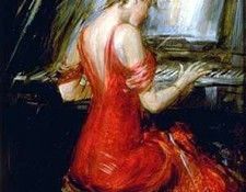 The Woman in Red. Boldini, 