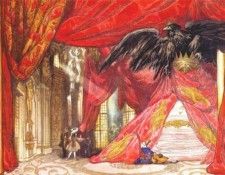 bakst the-sleeping-beauty design-for-scene-iv (the-awakening) 1921. , 