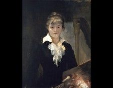 Self portrait with a Palette. Bashikirtseff, 