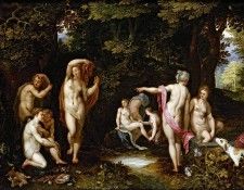   . 1595. 2636.   [Diana And Actaeon]. ,   (1568-1625)