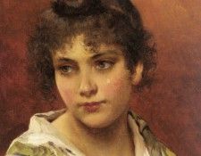 Blass Eugene De A Young Beauty. Blaas,  