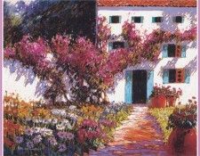 BertounesqueAndr Le muret fleuri-We. Bertounesque, 