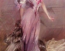 Portrait of Mrs Howard Johnston Dolly Baird of Bunbarton 1906. Boldini, 