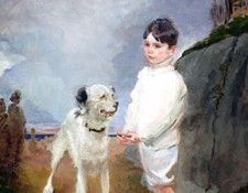 Lane Lovell and His Dog HTG. , 