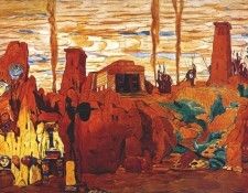 bakst helene-de-sparte act-ii-set-design 1912. , 