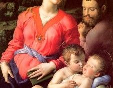 Panciatichi holy family. , 