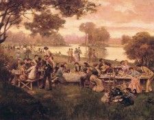 Luncheon on the grass. Branaccio 