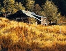 Mervin Brandel - Slocan Farmhouse, De. , 