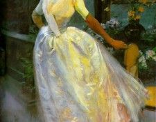 Portrait of Madame Roger Jourdain. Besnard  