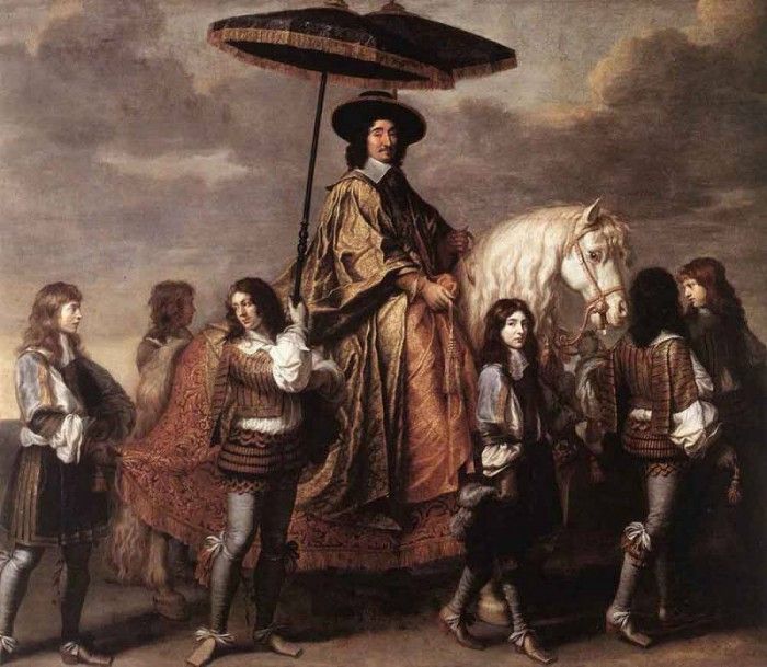 LE BRUN Charles Chancellor Seguier At The Entry Of Louis XIV Into Paris In 1660. ,  