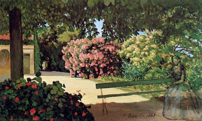 Bazille Frederic Terras in Meric Sun. , 