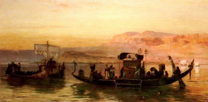 Bridgman Frederick Arthur Cleopatras Barge. ,  