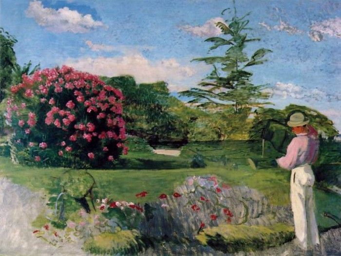 Bazille Le petit jardinier ca 1866 67 Museum of Fine Arts. , 