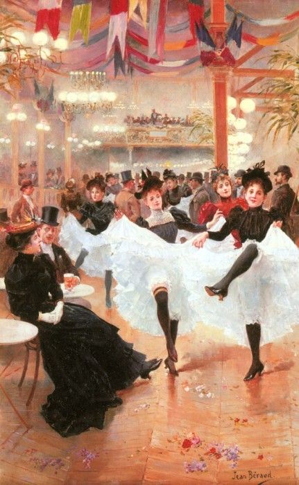 Beraud Jean Jeune Le Cafe De Paris.  