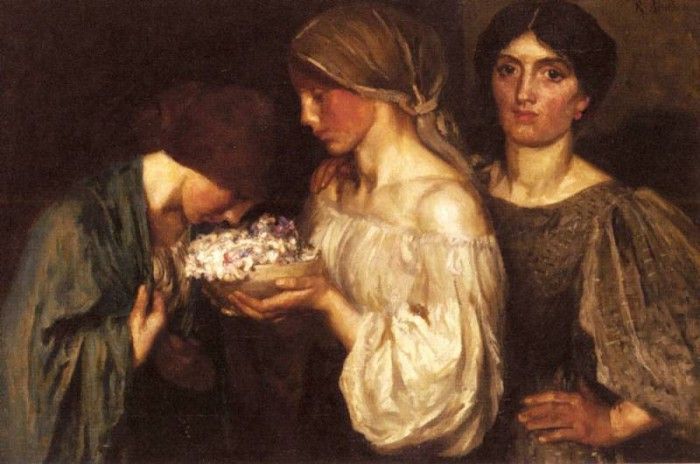 Bell Robert Anning The Fragrant Posy. ,  Anning