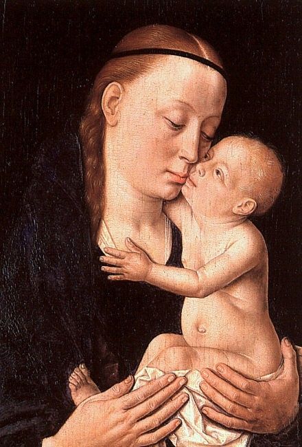 Bouts,D. Virgin and Child, tempera and oil on wood, Metropol. , Dieric