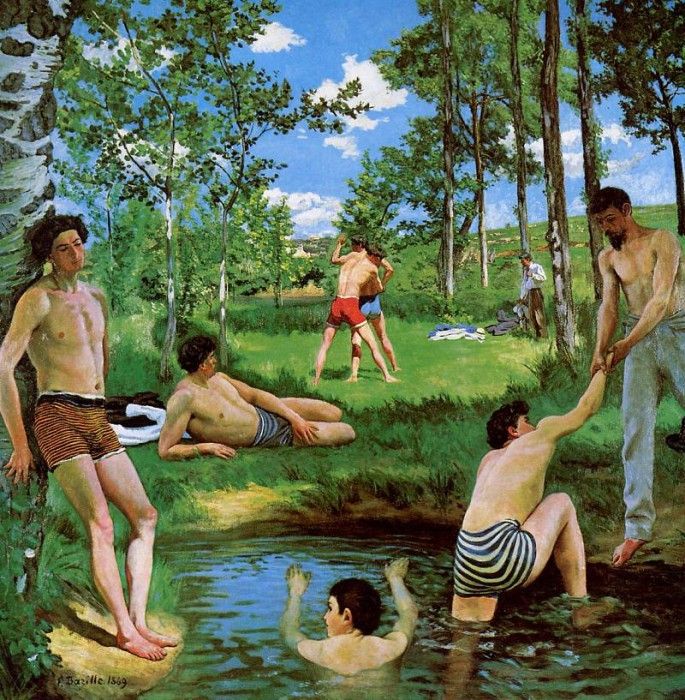 Bazille Frederic Summer merriment. , 