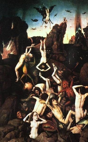 BOUTS - THE FALL OF THE DAMNED, 1450. 