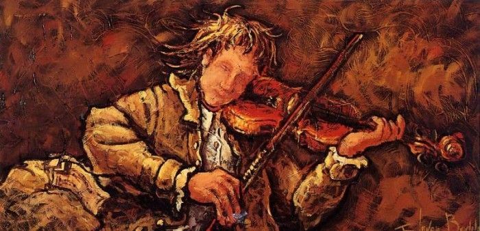 Claude Bonneau - Le Jeune Violoniste, De. , 