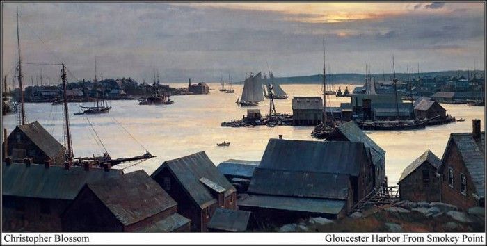 p Christopher Blossom Maritime Art 28. Blossom, 