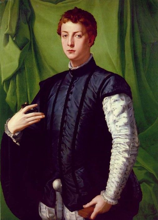 Bronzino Lodovico Capponi, ca 1550-55, 116.5x85.7 cm, Frick . , 