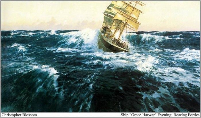 p Christopher Blossom Maritime Art 27. Blossom, 
