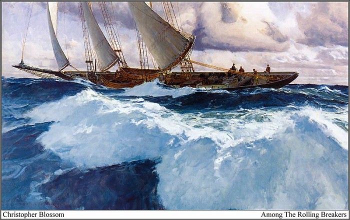 p Christopher Blossom Maritime Art 22. Blossom, 