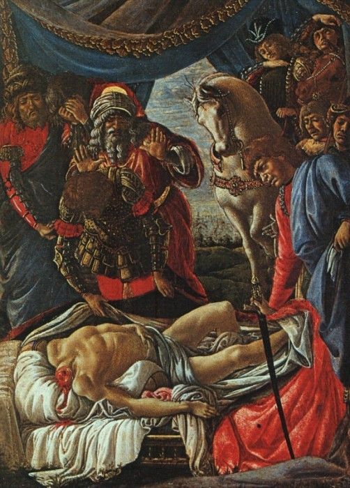 BOTTICELLI, SANDRO - THE DISCOVERY OF THE BODY OF HOLOFERNES,. , Alessandro