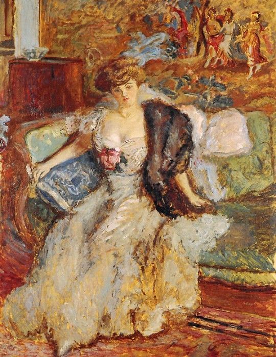 Bonnard, Pierre - Portrait of Misia Godebska (end. , 