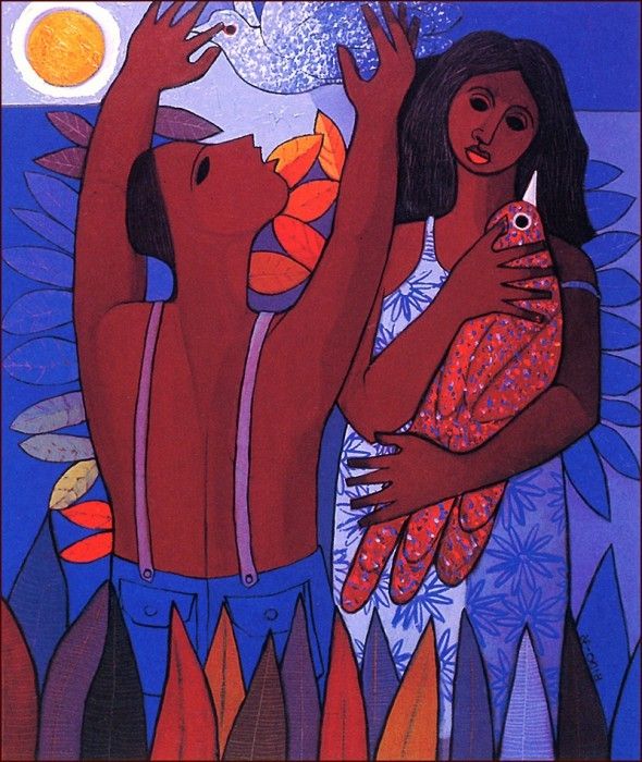 bs-ahp- Candido Bido( Dominican Republic)- Adam And Eve. , 