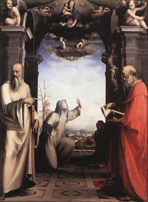 BECCAFUMI Domenico Stigmatization Of St Catherine Of Siena. , 